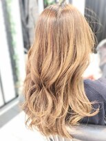 ヘアースタジオ ジェイワン(hair studio J ONE)&nbsp;30代40代50代/大人ナチュラルレイヤーロング/ブリーチハイライト