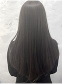 ダークグレージュ×ダブルカラー　溝の口小野