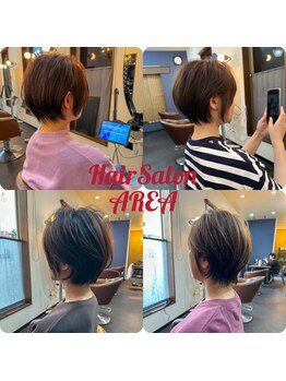 ヘアサロン エリア(hair salon Area)の写真/【熊本/健軍】骨格・ライフスタイルに合わせた再現性の高いカット技術で、あなたに似合うstyle提供♪