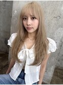 ナチュラルハイトーンレイヤースタイル【新百合ヶ丘】