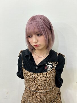 バイブアンドアネックス(VIBE & ANNEX) ハイトーン・ブリーチ【ラベンダーピンク】横浜/石川町・元町