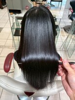 アース 常盤平店(HAIR & MAKE EARTH)&nbsp;【黒髪×プレミアムストレート】地毛風の自然な艶髪ストレート♪