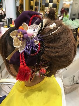 髪技空間アノン(anon) 成人式ヘアセット