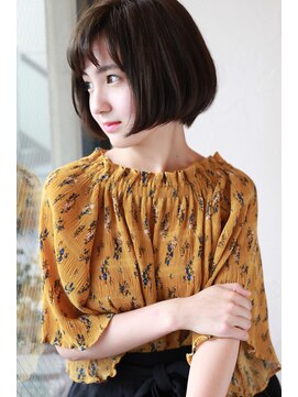 スーリール 九産大前店(Sourire) 前下がりボブ、広瀬すずさん風