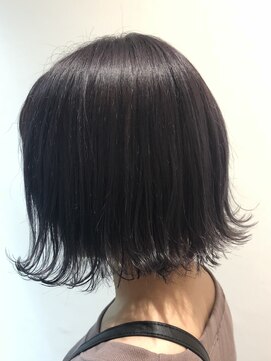 ナンプウ(Nanpu) 《Ｎａｎｐｕ》外ハネボブ×ラベンダーグレー