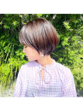 ラナ 渋谷(Lana) 【Chill】大人かわいいイメチェンラベンダーカラーショート◎