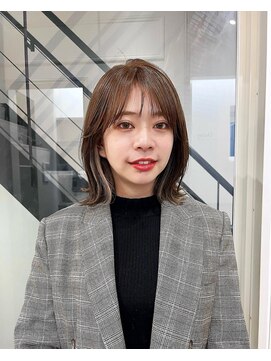 デイジードゥ(Daisy duex) くびれヘア　インナーカラー　メルティーカラー　透け感