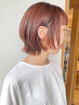モリオフロムロンドン 原宿本店(morio from London)&nbsp;【morio原宿】マッシュウルフ　ヘアカラーオレンジ