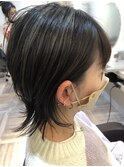 アッシュ系ハイライト