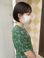 アルディ ユーカリが丘店(HARDI) 【星野】くすみベージュ×耳かけミニボブ☆