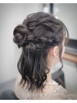 ニシンザ(NISHINZA) ハーフアップ