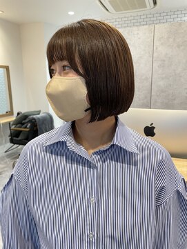 ヘアガーデン オフ(hair garden off) 切りっぱなしbob