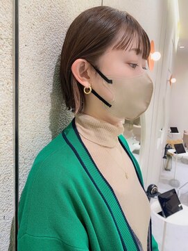 メゾンマイル 恵比寿(maison mile) ハッシュカット/似合わせカット/レッドブラウン[恵比寿駅]