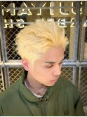 金髪ソフトスパイキー【八木翔太】