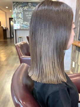 ボレロ(bolero) 【bolero】フラットボブ×グラデーションカラー