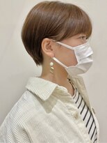 フレーム 博多店(FRAME)&nbsp;柔らか丸みショートナチュラルベージュ【福岡／博多】