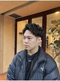 メンズスパイラルパーマ