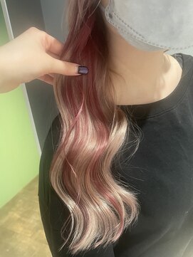 リー 京橋(Lee) 【Lee京橋】ホワイトベージュ×ピンクインナー　RIO