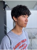 くせ毛カット/メンズマッシュ