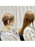 小顔ショート　30代40代50代　大阪ショート