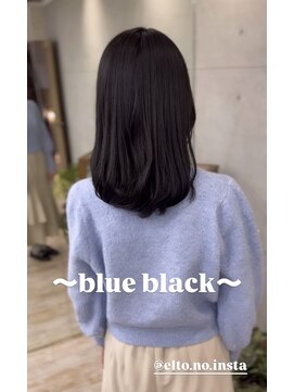エルト 四条烏丸(elto) 残留なし*ブルーブラック《下岡優花》
