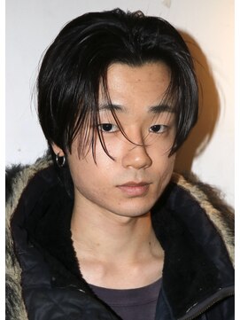 ヘアカロン 熊本本店(Hair CALON) メンズカットセンターパートパートスタイル熊本下通