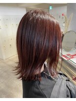 サロンドジョー(salon de joe) 【井上】ショートボブばっさりカットが顔まわりレイヤーボブ小顔