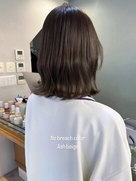 フラム 渋谷(flamme) ◎medium bob×ash beige◎