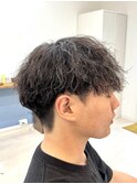 メンズツイストスパイラルパーマ
