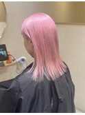 淡めピンク