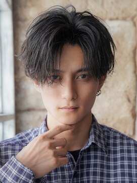 カライングドゥ(ing deux) モテる黒髪ネープレスショート束感モテ髪ワックスなしマッシュ