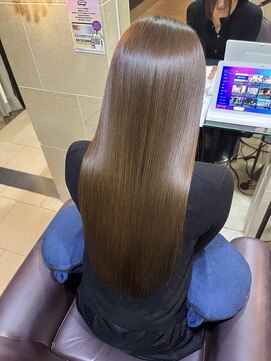 ハピネスフィール 宇治店(Happiness FEEL) 髪質改善　ベージュカラー