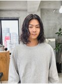 メンズカット/メンズボブ/メンズパーマ/パーマヘア/メンズロング