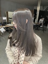 アヴァンス セブンパーク天美 松原店(AVANCE.) グレージュカラー×レイヤーカット