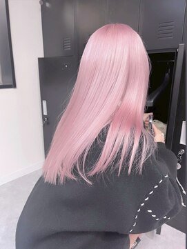 ベレーザ 渋谷神南(Beleza) 16230髪質改善ホワイトピンクブリーチラベンダーピンクロング