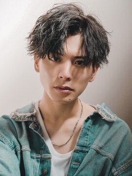 ルースト 京都四条大宮店(ROOST) センターパート／ツイストスパイラル/men's/烏丸