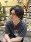 メンズ　パーマスタイル