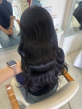 ヘアー アピッツ(hair a p i t s) 透明感たっぷり”ブルーブラック”