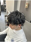 ツイスパ　ショート　無造作ヘア