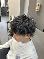 ジェニーバイメノン(JENNIE by Menon) ツイスパ ショート 無造作ヘア