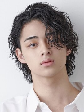 アストラ(ASTRA) MEN’S HAIR/波巻きツイストスパイラル/リバースセンターパート