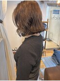 [kichi.] くすみベージュ×パーマヘア