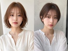 三宮｜小顔に見える似合わせショート