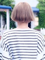 ビュートリアム 福岡(BEAUTRIUM)&nbsp;【首元すっきり小顔】ハイトーンベージュ×顎上ミニボブ