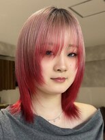 フェイス 石川町 (FACE)&nbsp;レイヤーで魅せるルーツカラーデザイン
