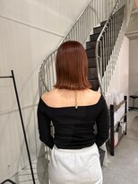アトレ 梅田店(attrait)&nbsp;透明感のあるブラウンボブ×ツヤ髪トリートメント