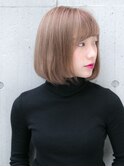 ハイトーンボブでも大人なボブ☆relian青山
