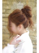 ビーハイブ 一番町店 アヴェダ(BEHIVE)&nbsp;かんたんアレンジ☆高めメッシ―バン