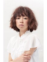 ルフュージュ(Refuge)&nbsp;大人ガーリー×ボブスタイル [大宮美容室]/くるくる/波巻き