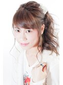 簡単アレンジヘア